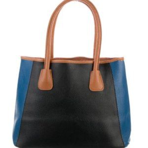 Neiman Marcus Leather Tote
